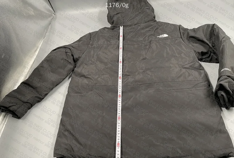 TNF Windbreaker Jacket with Measurements 4