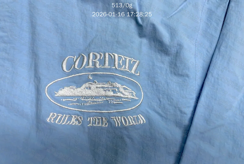Jaqueta corteiz azul 2