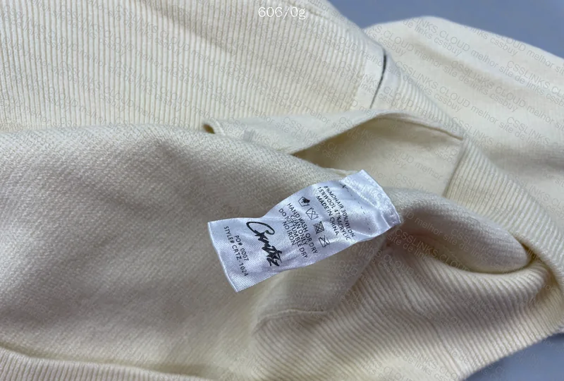 Corteiz Knit Zip Up Fleece Cream Jacket 4