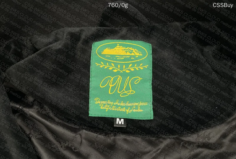 Black Corteiz Velour Jacket 2