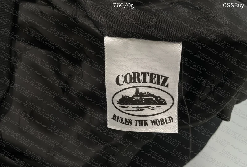 Black Corteiz Velour Jacket 5