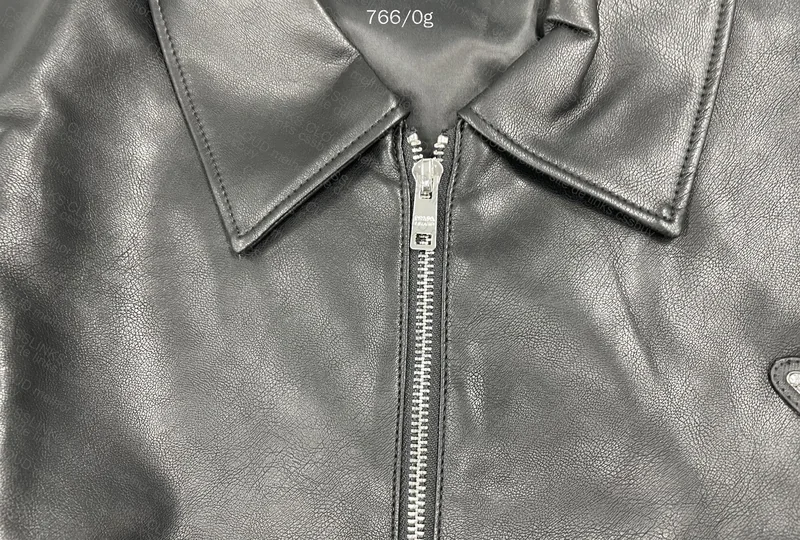 Prada Leather Jacket (Help) 5