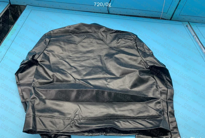 Leather Jacket with Measurements 2
