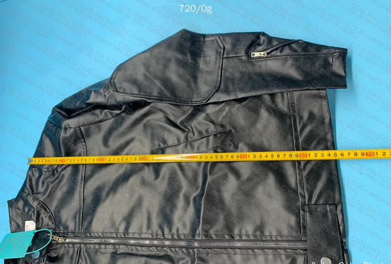 Leather Jacket with Measurements 6