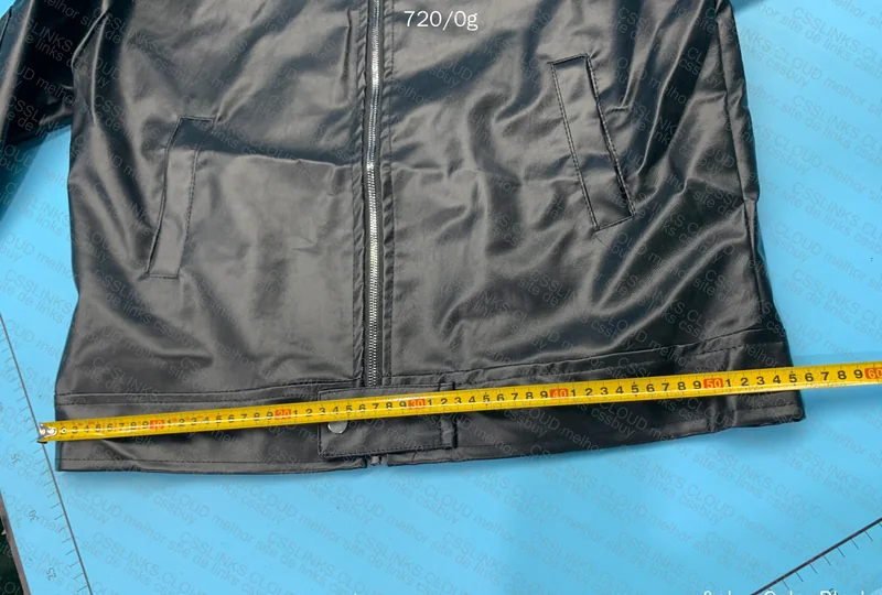 Leather Jacket with Measurements 8