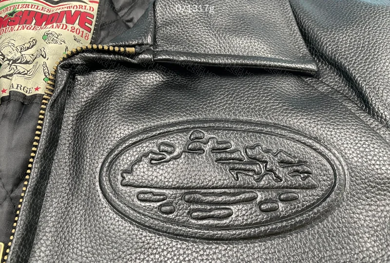 Corteiz Leather Jacket for 185Y 3