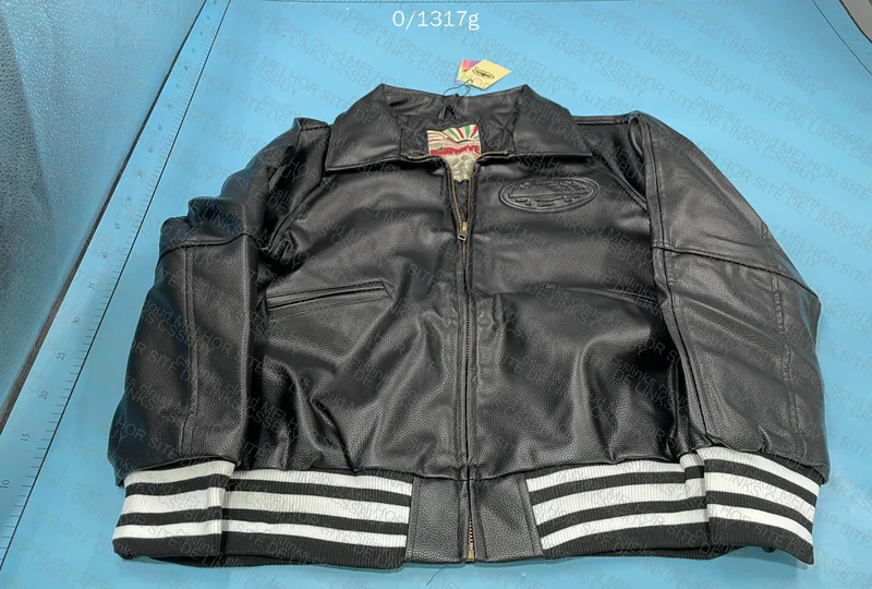 Corteiz Leather Jacket for 185Y 4