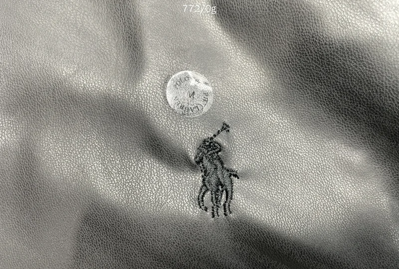 Ralph Lauren Leather Jacket with Measurements 2