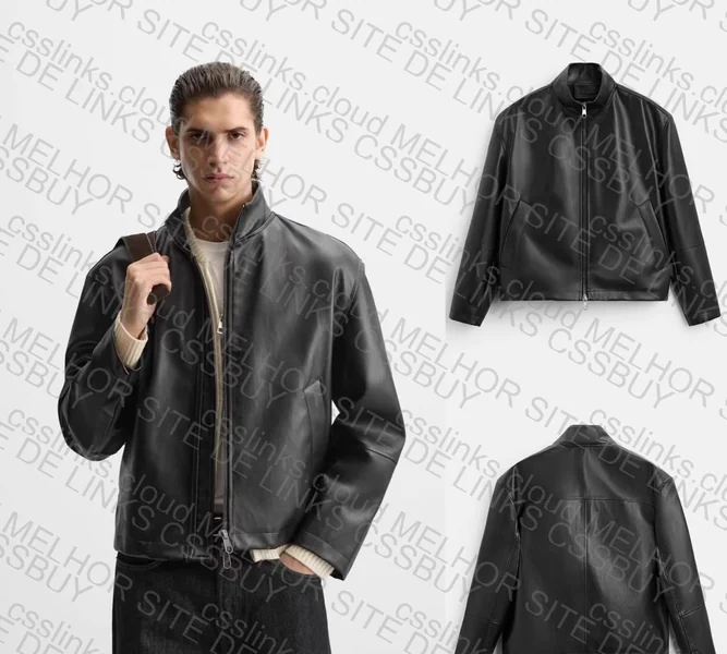 Zara Leather Jacket 6