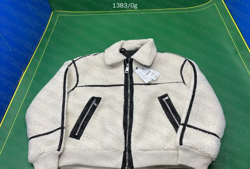 Curly Texture Fabric Zara Jacket 2