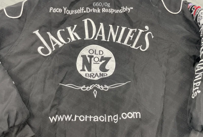 Jack Daniels Racing Style Jacket