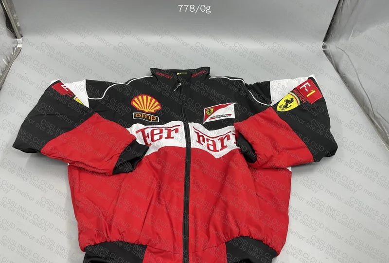Ferrari Jacket with Measurements