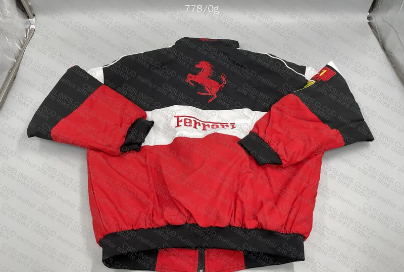 Ferrari Jacket with Measurements 3