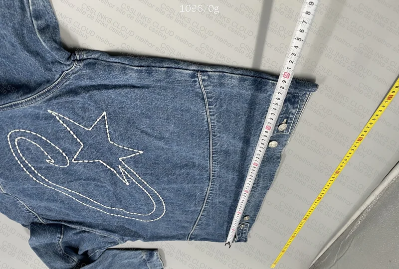 Corteiz Denim Jacket (with Measurements) 6