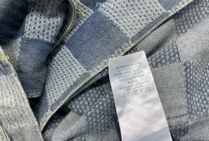 Louis Vuitton Denim Jacket without Collar 4