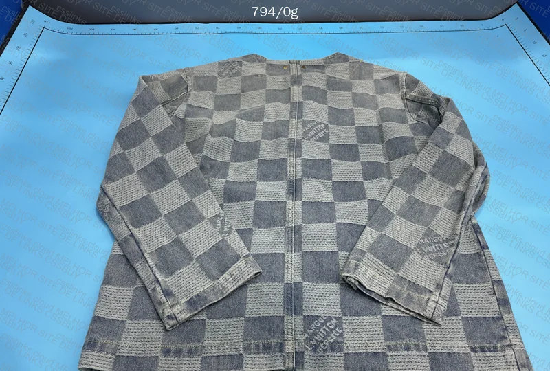Louis Vuitton Denim Jacket without Collar 6