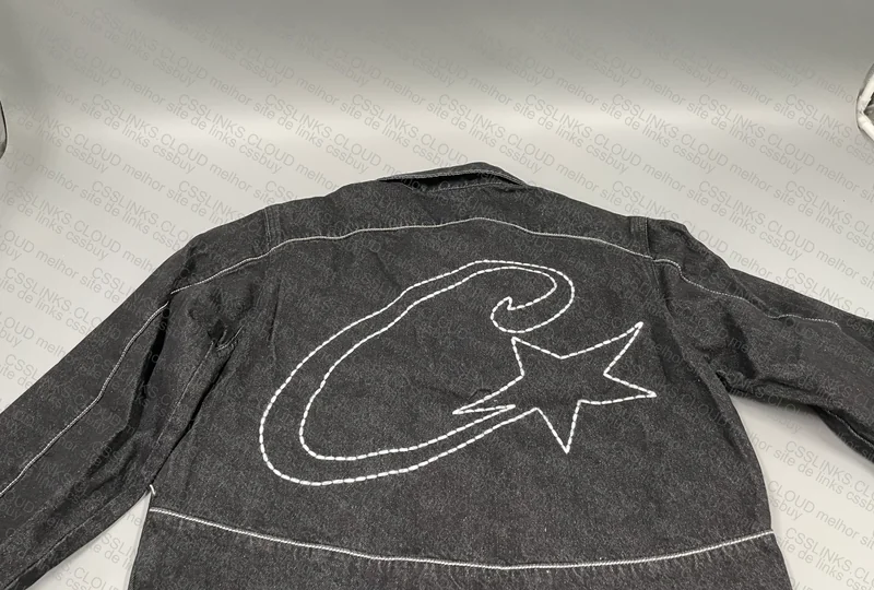 Black Corteiz Denim Jacket