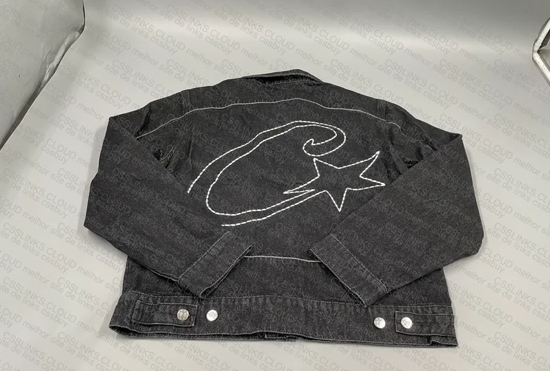 Black Corteiz Denim Jacket 2