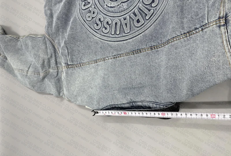 Levi's x Stussy Jacket (with measurements) 7