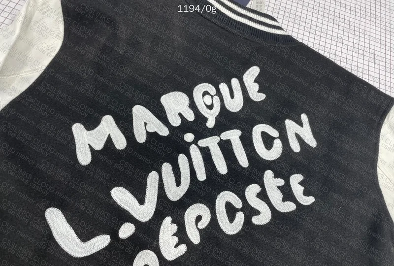 Classic Black and White Louis V Jacket 2