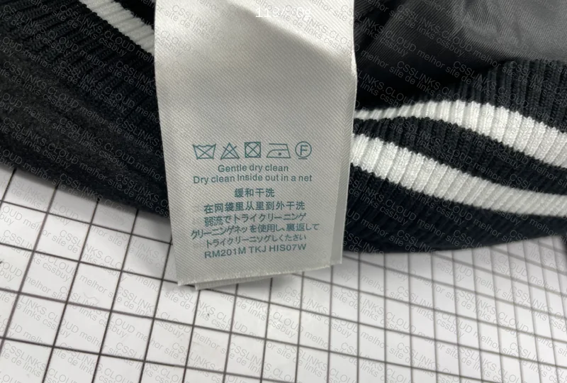 Classic Black and White Louis V Jacket 6