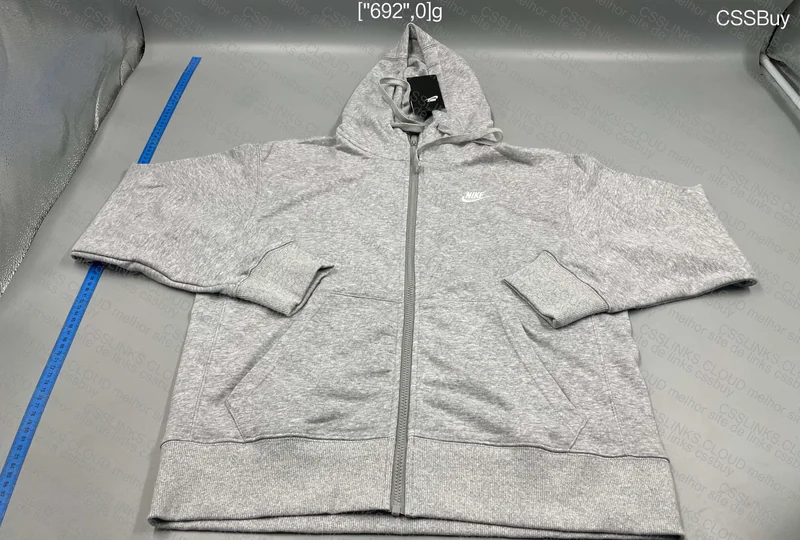 Nike Club Hoodie Gray Jacket 2