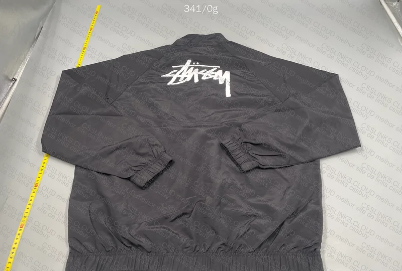 Nike x Stussy Windrunner Off Noir Jacket 2