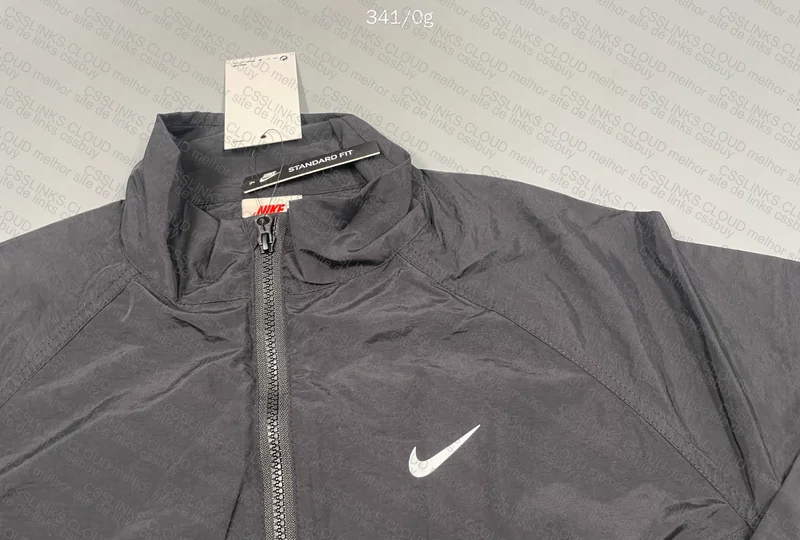 Nike x Stussy Windrunner Off Noir Jacket 3
