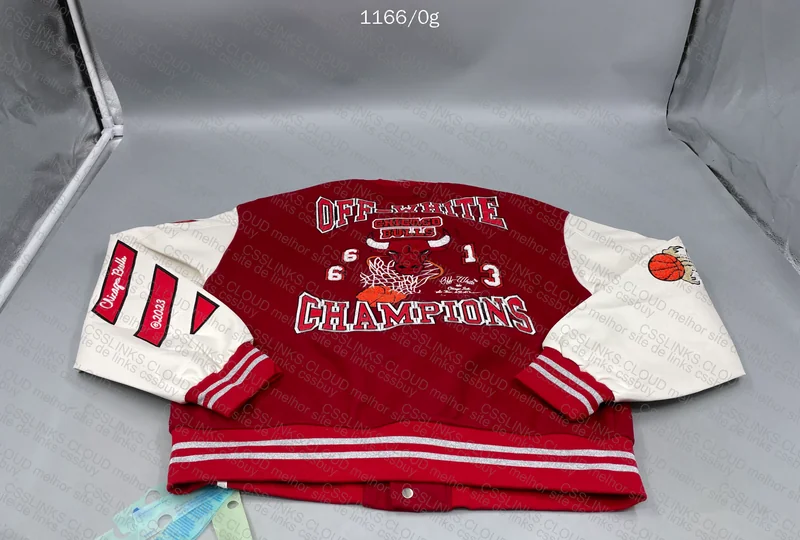 Off White x Chicago Bulls Jacket 6