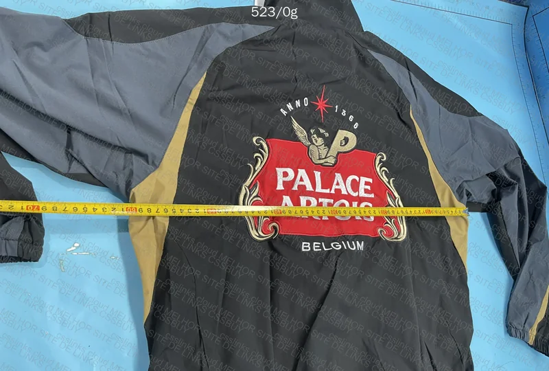 Palace x Stella Artois Jacket with Measurements 8