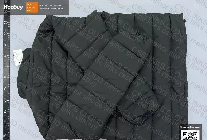 Jaqueta Puffer Ralph Lauren | Preta - Logo Cinza