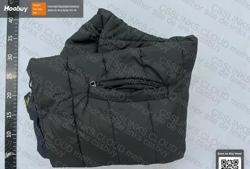 Jaqueta Puffer Ralph Lauren | Preta - Logo Cinza 2
