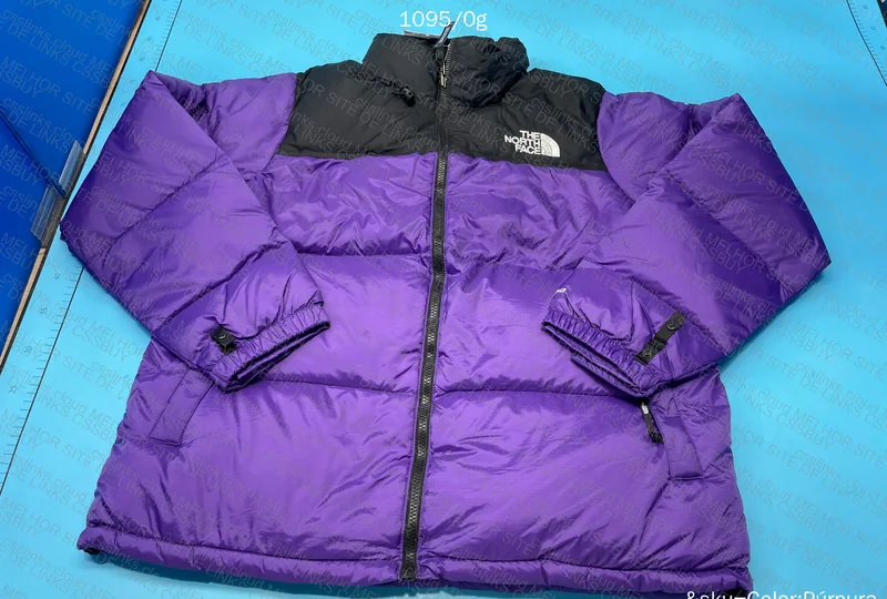 The North Face 700 Purple Puffer Jacket