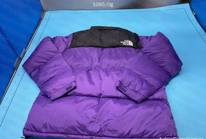 The North Face 700 Purple Puffer Jacket 3
