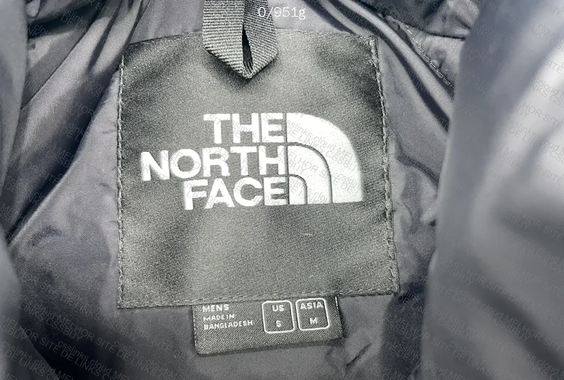 The North Face Metallic Gray Puffer Jacket with Holo Seal 3
