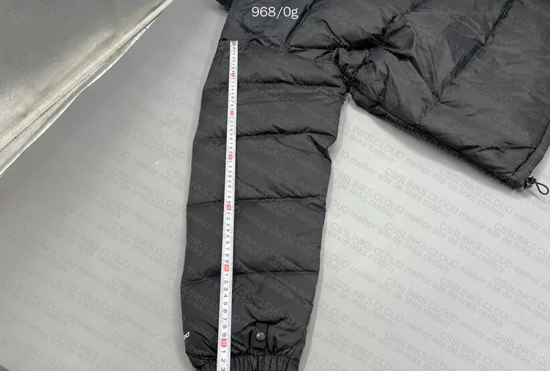 TNF - ZOK Puffer Jacket (With Measurements) 10