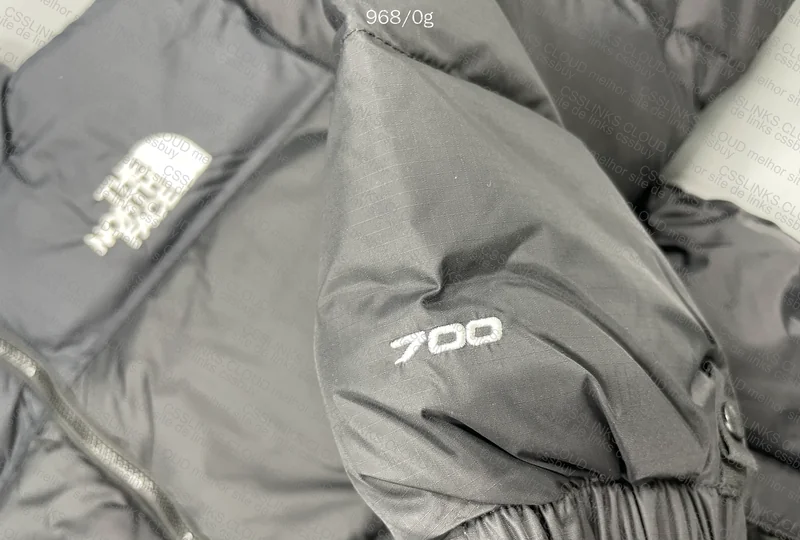 TNF - ZOK Puffer Jacket (With Measurements) 5