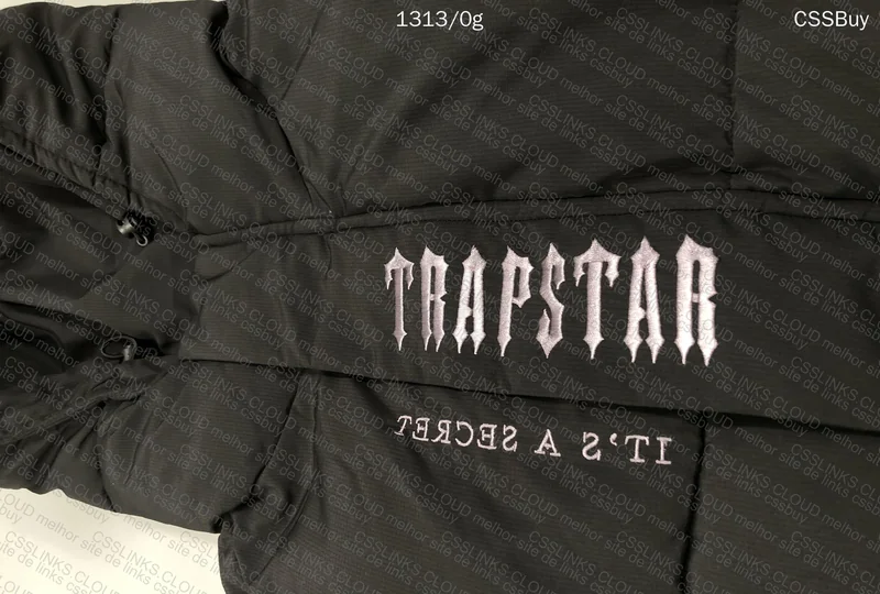 Trapstar Decoded 2.0 Black Puffer Jacket 2