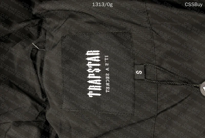 Trapstar Decoded 2.0 Black Puffer Jacket 3