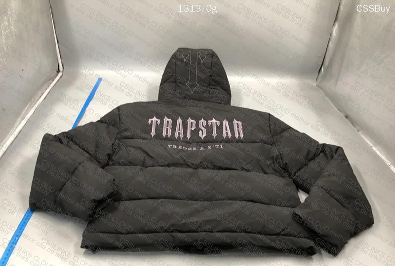 Trapstar Decoded 2.0 Black Puffer Jacket 5