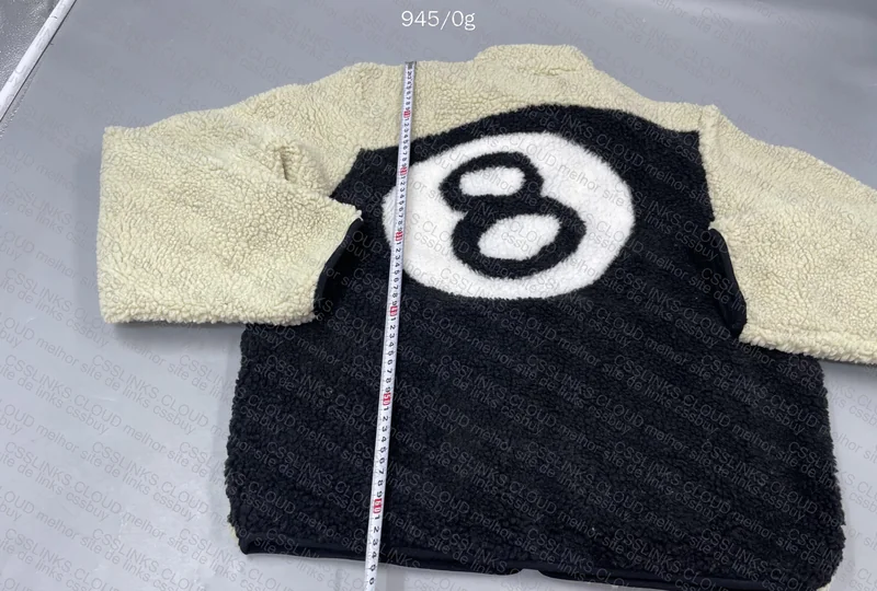 Stussy 8 Ball Jacket with Measurements 5