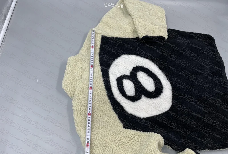 Stussy 8 Ball Jacket with Measurements 6