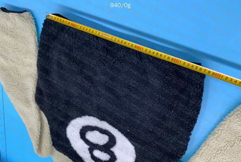 Stussy 8 Ball Jacket with Measurements 4
