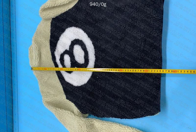 Stussy 8 Ball Jacket with Measurements 5