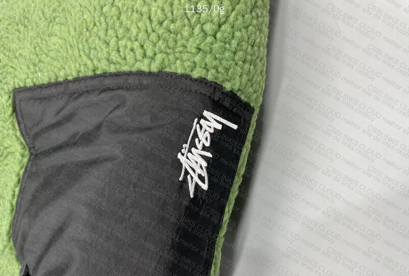 Stussy 8 Ball Sherpa Double-Sided Jacket