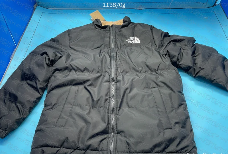 The North Face Black Double-Sided Jacket (TNF) with Measurements 3