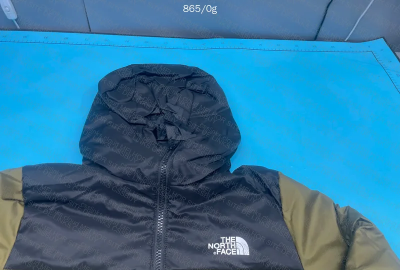 The North Face (TNF) Green Jacket with Hood 3