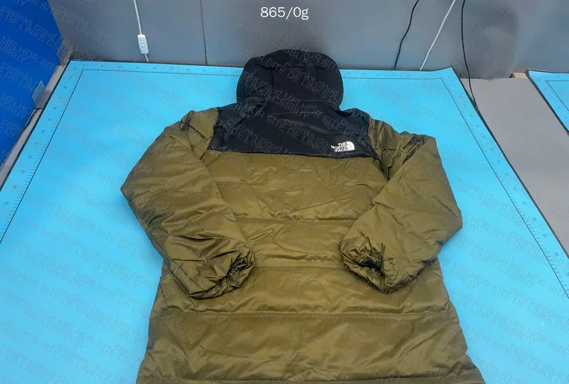 The North Face (TNF) Green Jacket with Hood 4