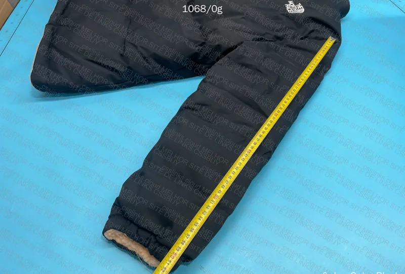 TNF Jacket Double-Sided Furry Inside (With Measurements) 2