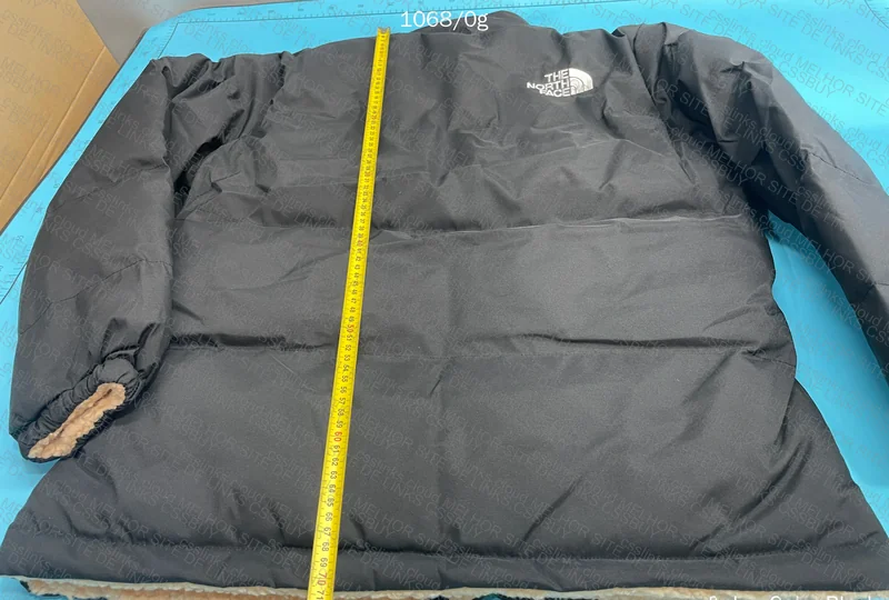 TNF Jacket Double-Sided Furry Inside (With Measurements) 7